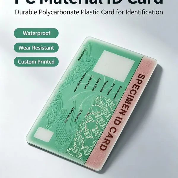 PC Material ID Card / Polycarbonate Plastic ID Card photo-4