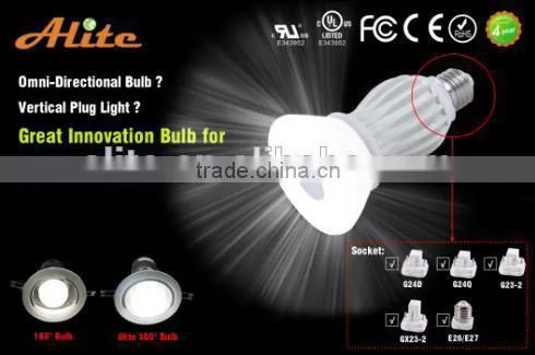 9W LED Bulb 300degree Beam Angle Led Bulb E27 photo-2