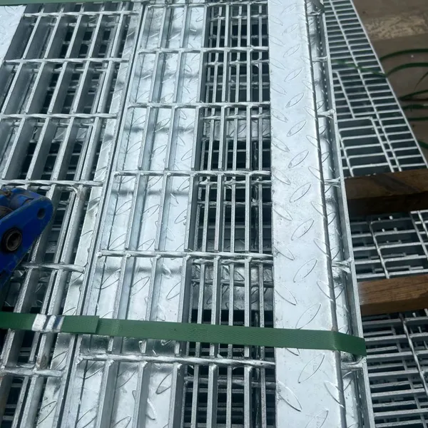Rejilla de barras de acero galvanizado en caliente para almacén industrial con personalización OEM ODM disponible