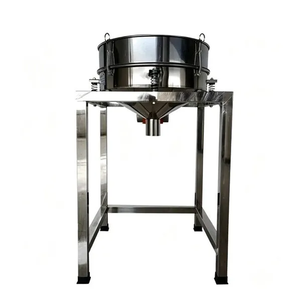Electric Vibrating Sifter Stainless Steel Industrial Sieve for Food Powder Sieving