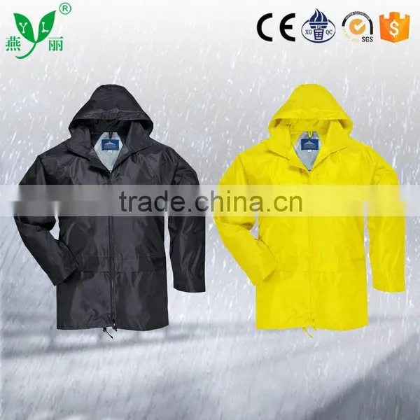 HANGZHOU YANLI 100%waterproof,breathable,pvc Rain Coat /raincoat Quality Choice Most Popular photo-3
