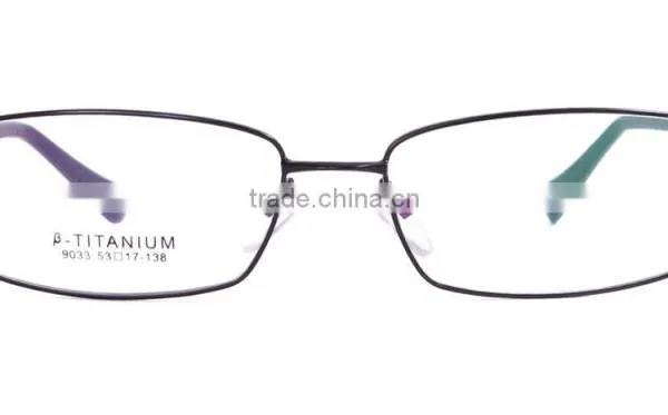 Men Full-rim Memory Metal New Style 2015 Spectacle Frames Eyeglasses China Online Wholesale photo-2