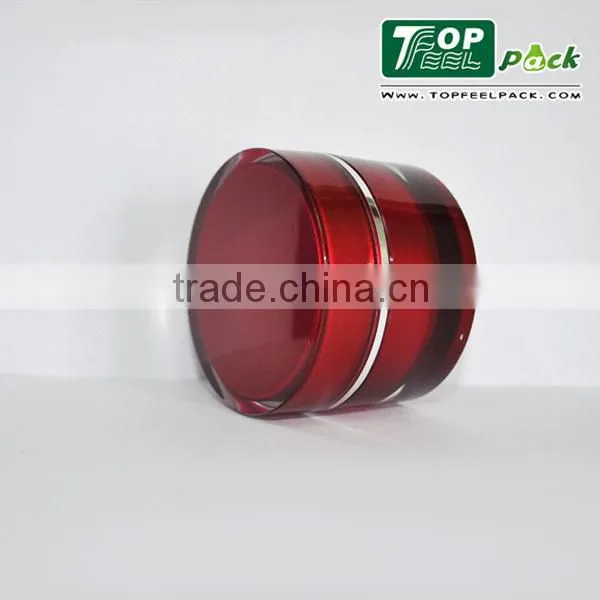 High-end Upper Grade Acrylic Cream Jar Purple , Cosmetic Jar , Facial Container 15g photo-2