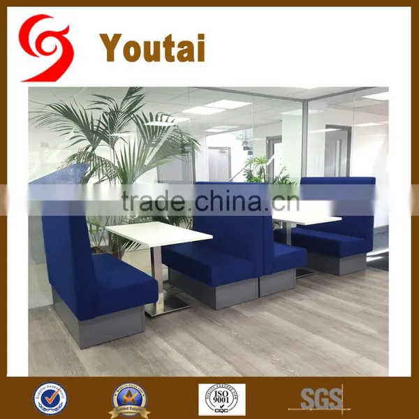 Double Side Modern Leather Restaurant Bench photo-3
