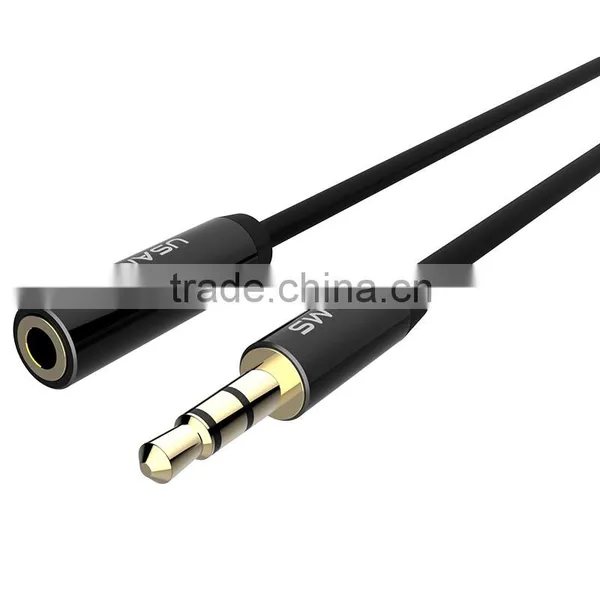 USAMS 3.5mm Audio Extension Cable 1M/2M Male to Female Aux Stereo Audio Cable Headphone for IPhone 6s MT-5769 photo-6
