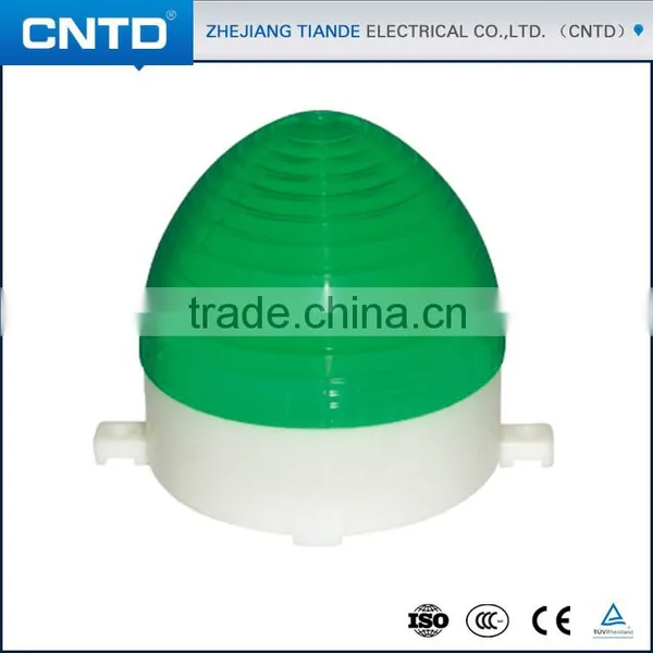 CNTD New Arrived 12/24/220V Warning Light IP30 Blue Red Yellow Green LED Strobe Light C-3072 photo-2