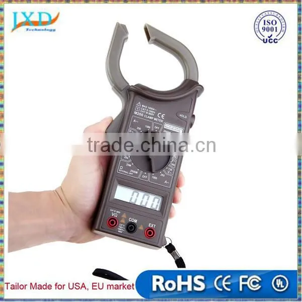 M266 AC/DC Voltage AC Current Resistance Insulation Tester Digital Earth Ground Unit Megohmmeter Clamp Meter