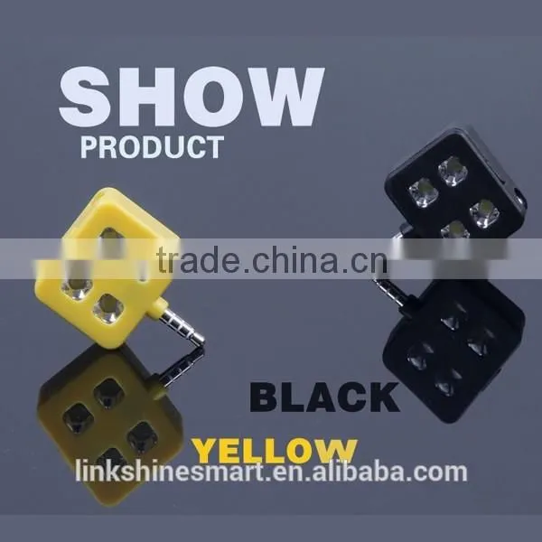 Cell Phone Camera Micro Light- Fill Night Using Enhancing Flash Light Mini 4 LED Speedlite photo-6