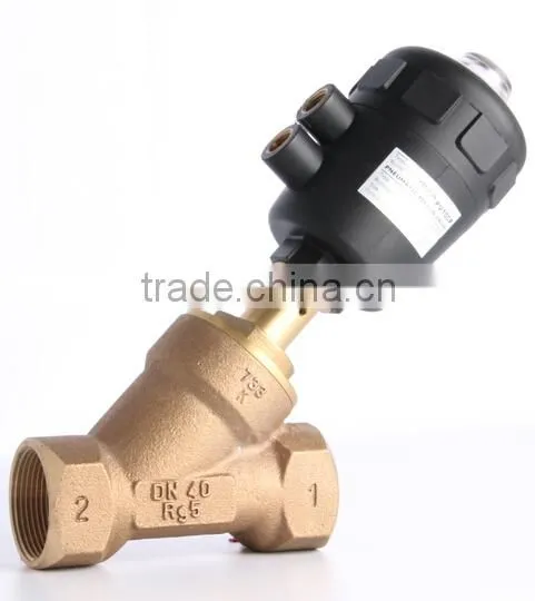 Double Two-way Angle Seat Valves With Flange photo-4