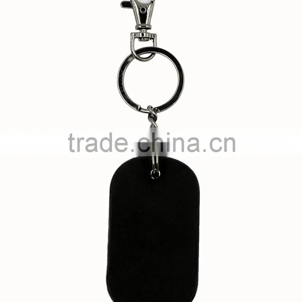 2016 New Gift Word Genuine Leather Key Chain Metal Car Key Chain photo-3