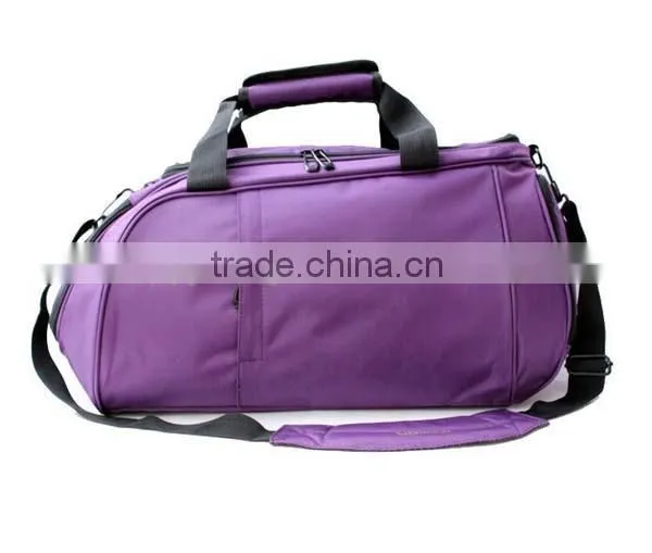 Duffle Bag Sport Fashion Polyester Multi Trendy Bag With Shoes Pocket photo-3