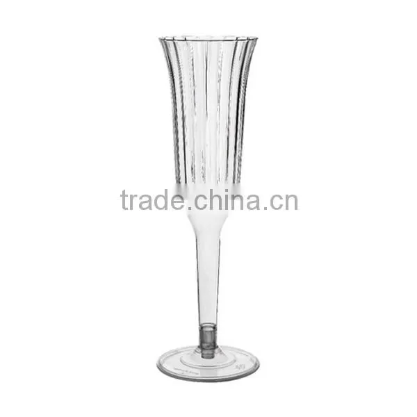 Disposable Plastic Champagne Flutes Stemware photo-3
