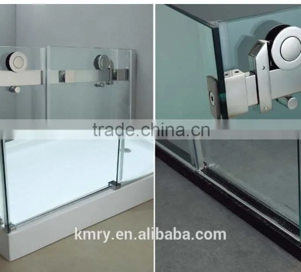 Hot! Stainless Steel Roller Sliding Shower Enclosures (KT8112) Quality Choice photo-4