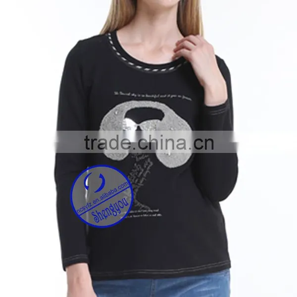 Custom 100% Cotton Embroidered Fleece Maternity Wear photo-3