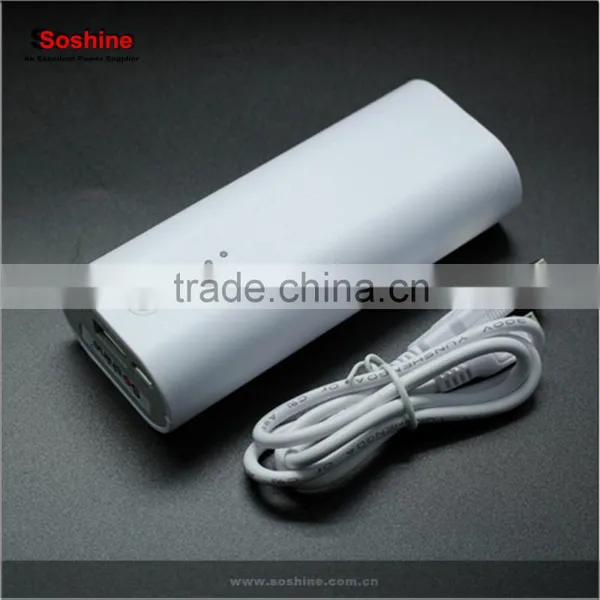Soshine New Design Hot Sale Wholesale Power Bank Portable 18650 Battery Charger From China Manufacture photo-4
