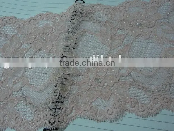 Gold Trimming Lace Wholesale for Girls,lace Curtain-APN4171y-17cm photo-3