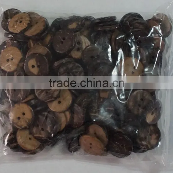 Fashionable Coconut Shell Button Size 28L photo-4