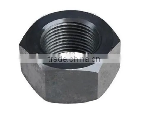 Black Hex Nuts DIN934 Fastener Low Carbon Steel 4.8 photo-5