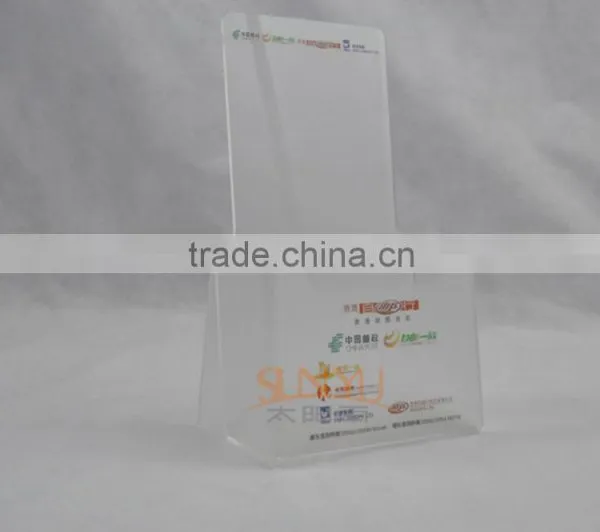 Original Factory Frosted Acrylic Pritned Brochure Holder photo-2