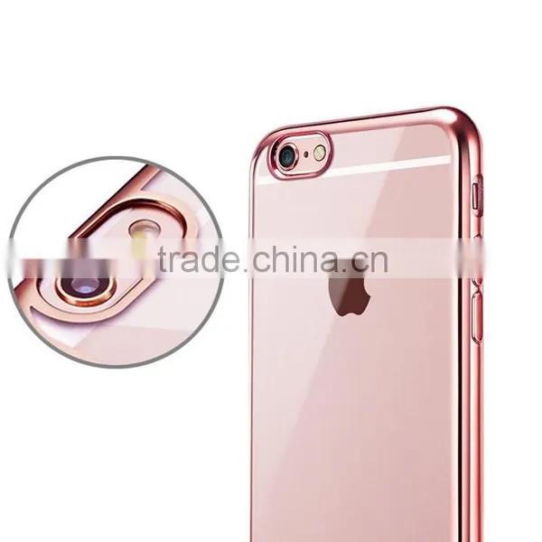 Wholesale China Electroplate Mobile TPU Phone Case For IPhone 6 6S Most Popular photo-6