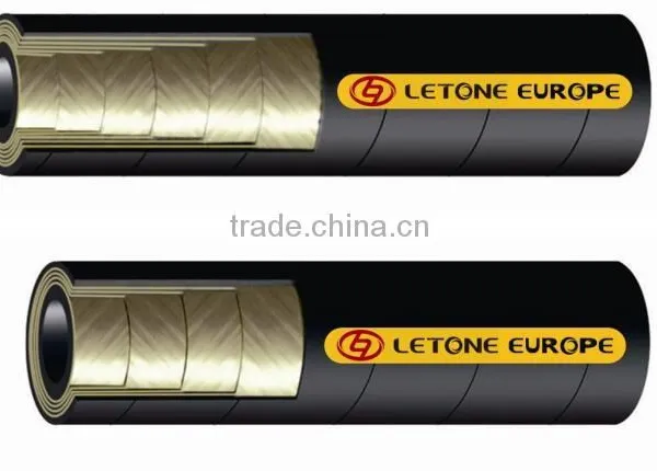 Corrugated Surface Large Size Hydraulic Rubber Hose