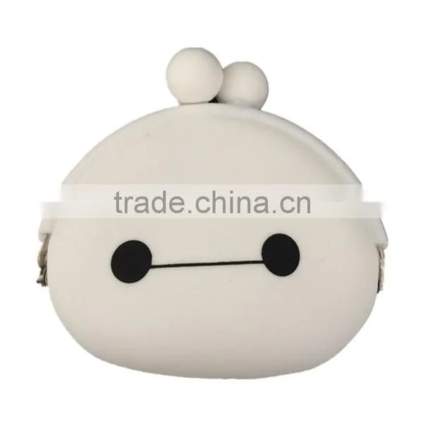 2015 Hot Baymax Silicone Shoulder Bag With Silicone Chain Quality Choice photo-4