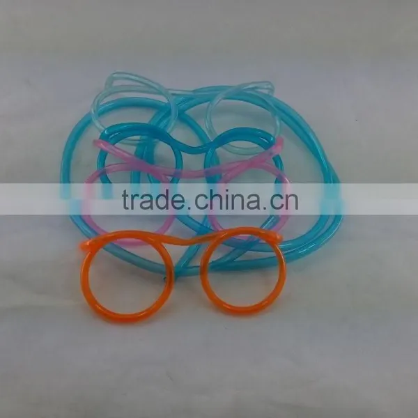 Hot Sale Colored Plastic Decoration Glasses Long Straws For Drinking photo-4