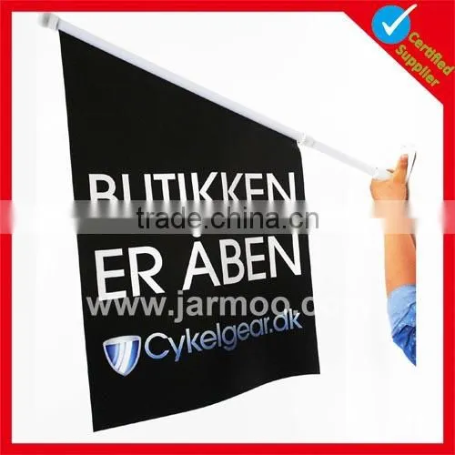 Wall Hanging Cheap Shop Advertising Pvc Mounted Flag photo-2