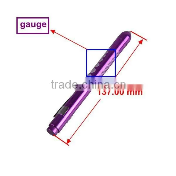 Doctor Nurse Aluminum Medical LED Flashlight Pen With Clip photo-4