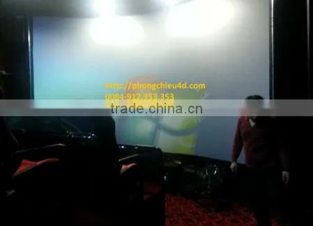 6d Cinema With 3D Image Curved Screen photo-2