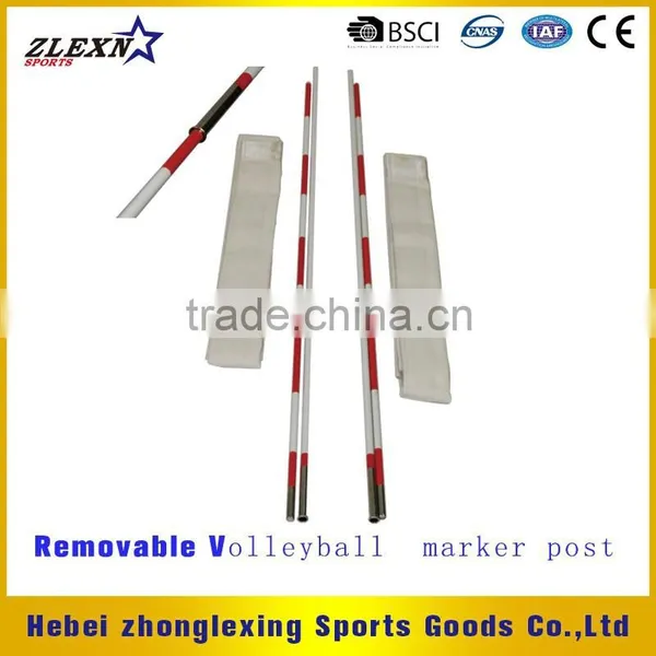 Custom Made Glass Fiber Removable Volleyball Post