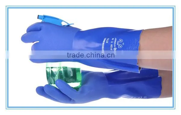 PVC Dipped Industrial Gloves Safety Working Gloves Cut Gloves photo-5