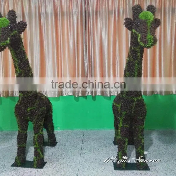 Garden Decoration Artificial Topiary Grass Animal With Factory Price