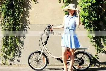 Mini,Beautiful Girl Buy New Self Balancing Folding Frame Electric Bike photo-5
