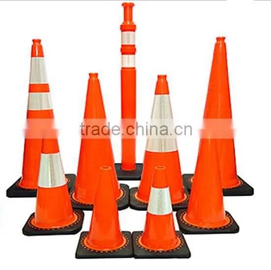 Rechargeable LED Light Traffic Cone Reflective Sleeve photo-5