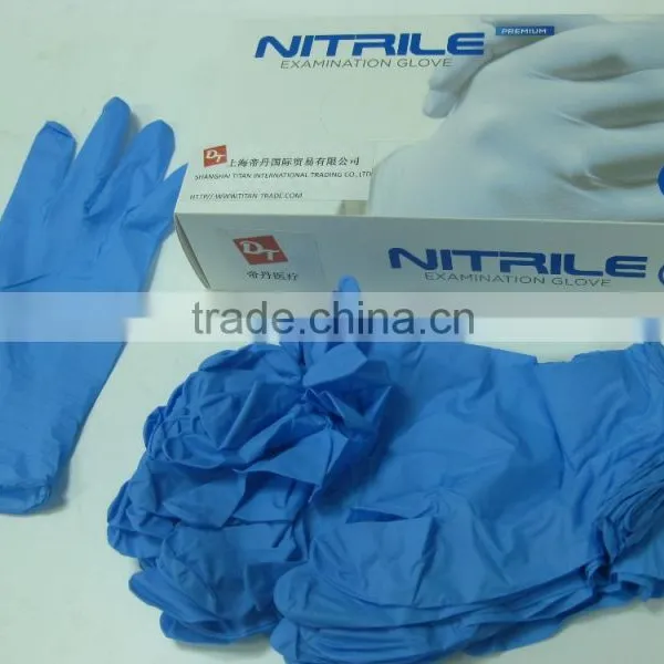 Powder Free/powder Nitrile Disposable Gloves/medical Disposable/examination/working Glove photo-2