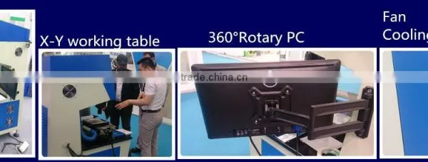 Keyland Silicon Wafer Fiber Laser Wafer Dicing Machine 20watts photo-3
