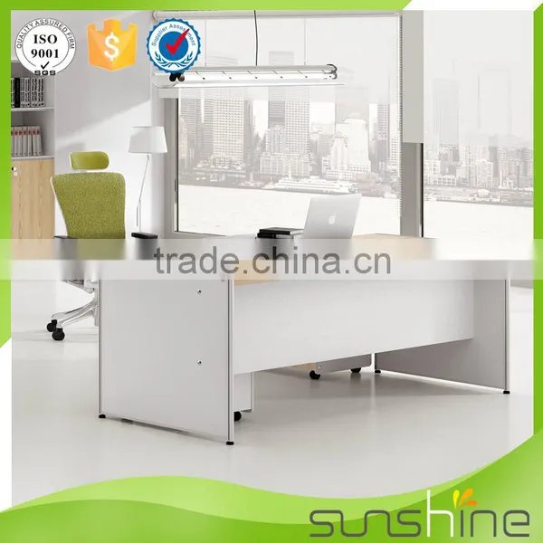 China Factory Price Classic High Potency Maple Executive Desk photo-3