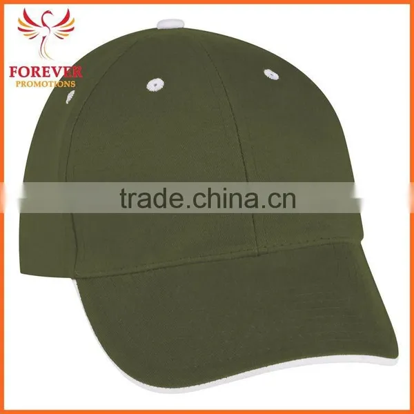 Promo Gifts 100% Custom Logo Print Brushed Cotton Baseball Cap Visor photo-4