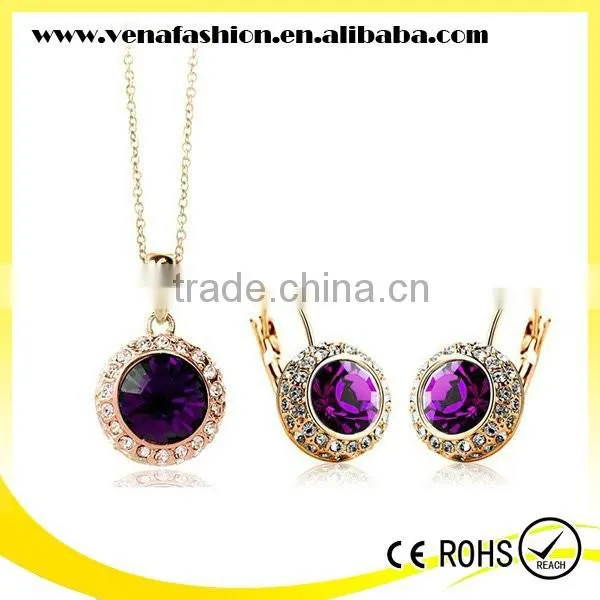 Crystal Cheap Necklace and Earring Sets, Fancy Necklace Sets photo-4