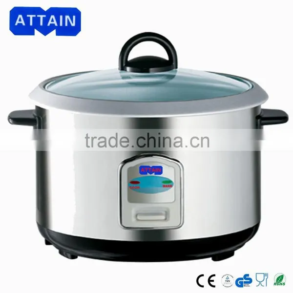 Straight Cylinder Rice Cooker With Steamer Basket photo-4
