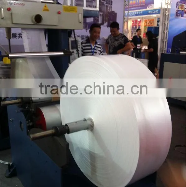 HQ-450x2 Full Automatic Double Lines Plastic T-shirt Bag Making Machine: photo-6