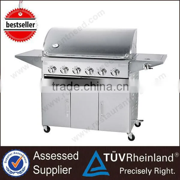 Commercial Infrared Portable Electric Barbecue Grill With Lava Rock