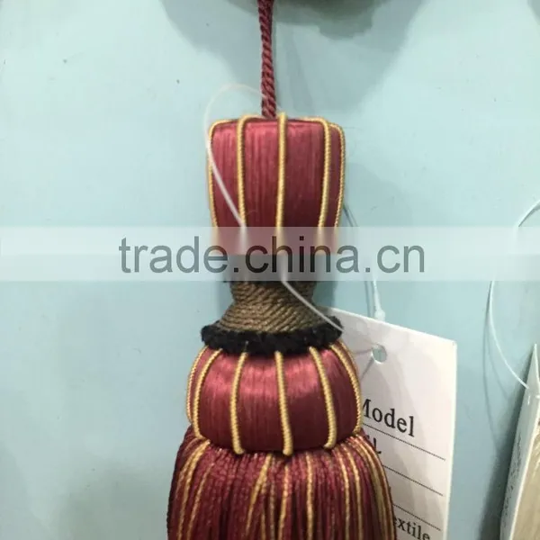 High Quality Handmade Rayon Decorative Tassel photo-3