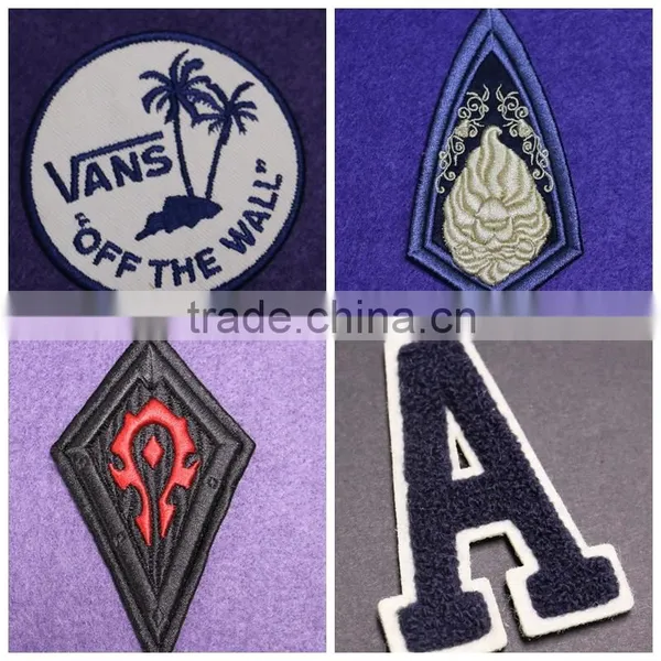 Wholesale Cheap Fashional Woven Embroidered Patches Badges Custom Embroidery Patch photo-5