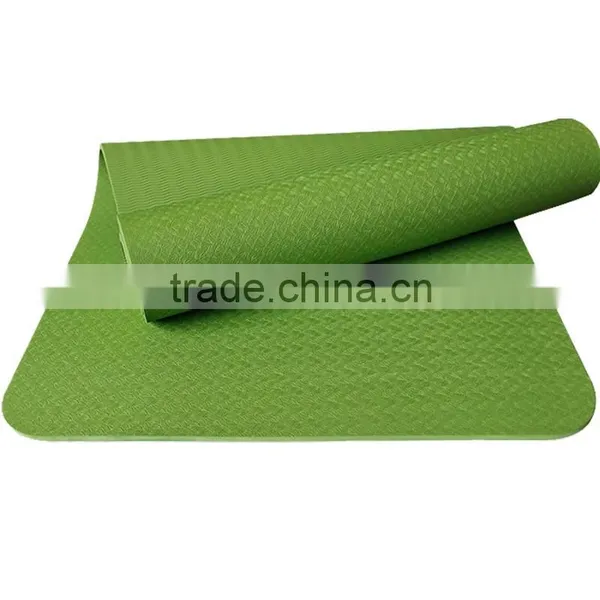 Wholesale Eco Friendly 6mm 8mm 10mm Black Tpe Yoga Mat Manufacturer Quality Choice Supplier's Choice photo-2