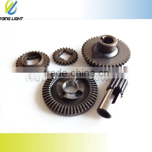 Made In Taiwan OEM High Quality Customized Forged CNC Machining Mower Alloy Steel Spur Gear photo-5