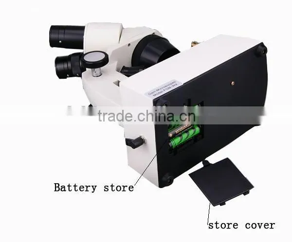 Straight Arm Gem Binocular Microscope With 20-40X Magnification photo-2