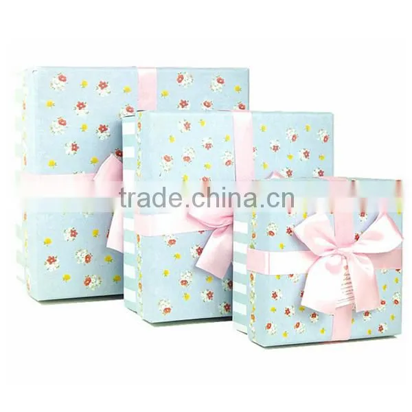 Full Printing Flower Wedding Gift Box/ Custom Gift Box photo-4