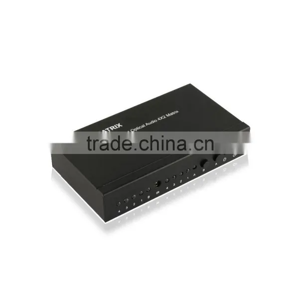 Spdif Digital Optical Audio Matrix 4x2 OEM /ODM 4X4 photo-2